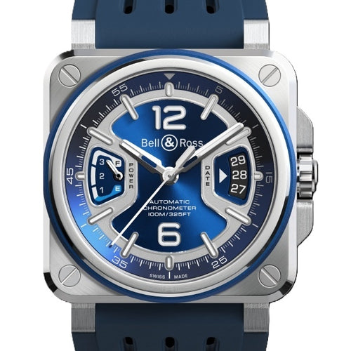 Load image into Gallery viewer, BELL &amp; ROSS MOD. BRX3R-BLU-ST_SRB-0
