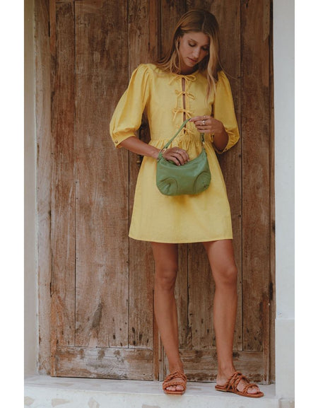 Belissima Mini Leather Shoulder Bag