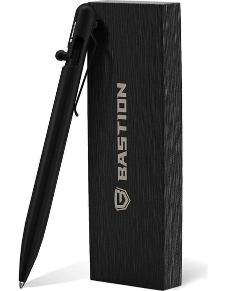 Stainless Steel - SLIM Bolt Action Pen by Bastion®