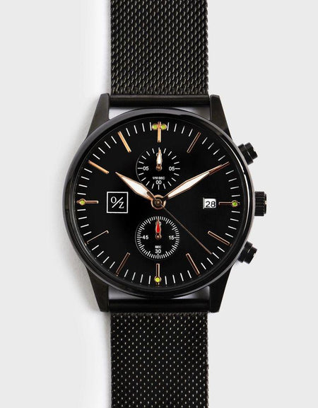 Men's Steel Mesh-Belt Watch - A Statement of Elegance