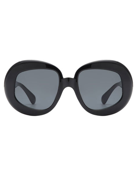 Maven - Oversized Geometric Oval Round Fashion Women's Sunglasses