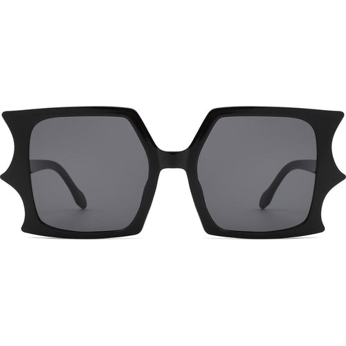 Load image into Gallery viewer, Sylas - Flat Top Irregular Bat Wing Square Sunglasses
