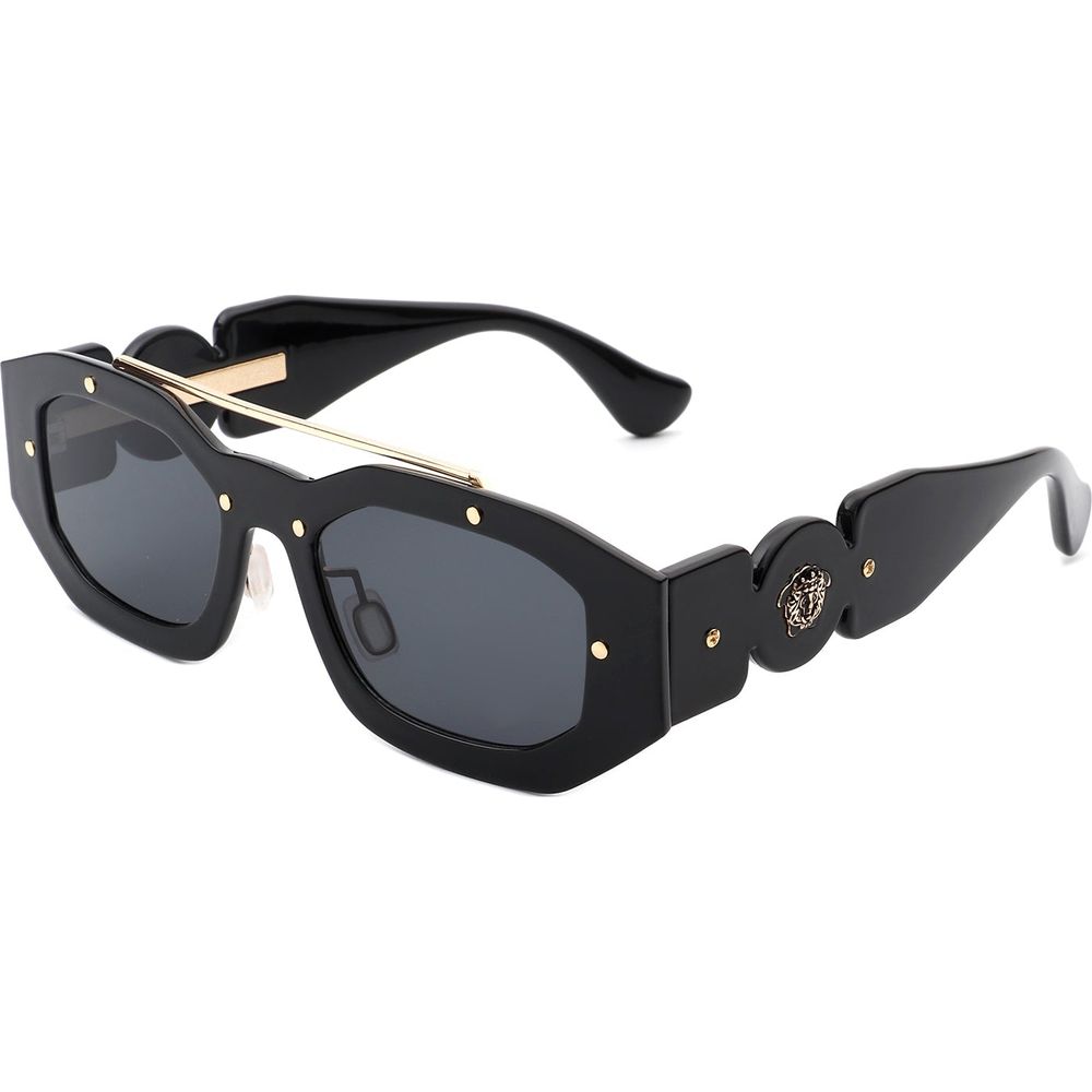 Xanadusk- Geometric Retro Irregular Brow-Bar Square Fashion Sunglasses