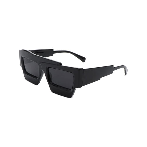 Load image into Gallery viewer, Brynden - Futuristic Square Irregular Flat Top Two-Tone Sunglasses
