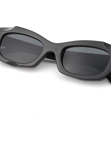 Zarael - Women's Retro Narrow Cat Eye Square Fashion Sunglasses