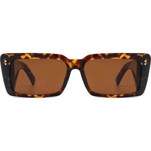 Load image into Gallery viewer, Yoplines - Retro Rectangle Square Flat Top Tinted Sunglasses
