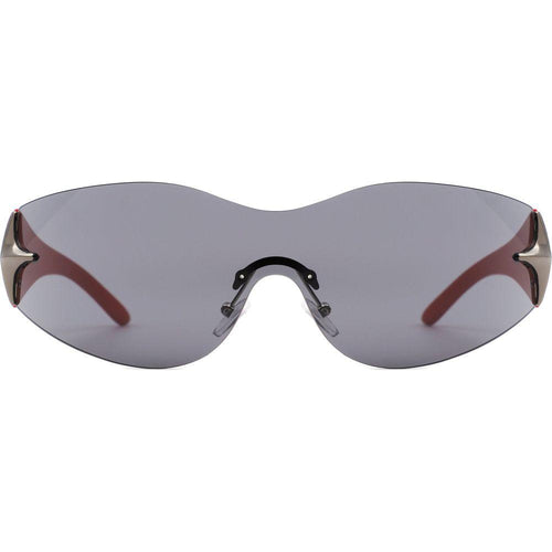 Load image into Gallery viewer, Spark - Sleek Rimless Double Star Fashion Shield Sunglasses
