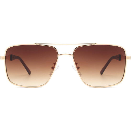 Load image into Gallery viewer, Drift - Square Flat Top Tinted Brow-Bar Fashion Sunglasses
