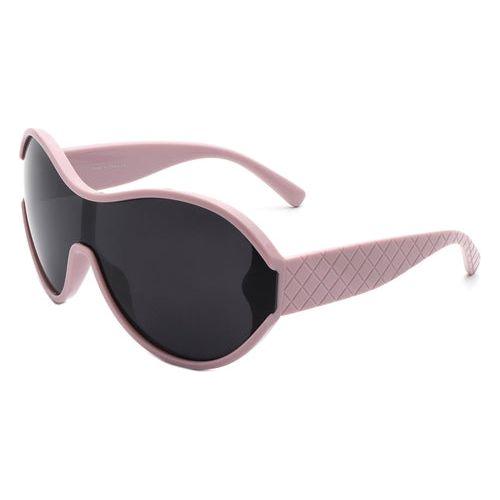 Load image into Gallery viewer, Gwyneth - Retro Oversized Oval Curved Round Sunglasses
