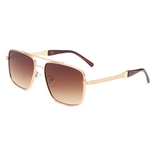 Load image into Gallery viewer, Drift - Square Flat Top Tinted Brow-Bar Fashion Sunglasses
