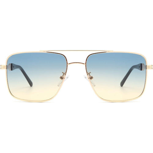 Load image into Gallery viewer, Drift - Square Flat Top Tinted Brow-Bar Fashion Sunglasses
