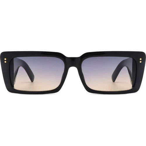 Load image into Gallery viewer, Yoplines - Retro Rectangle Square Flat Top Tinted Sunglasses
