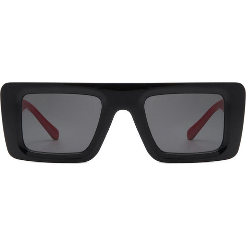 Load image into Gallery viewer, Lumos - Square Retro Two-Tone Thick Frame Flat-Top Sunglasses
