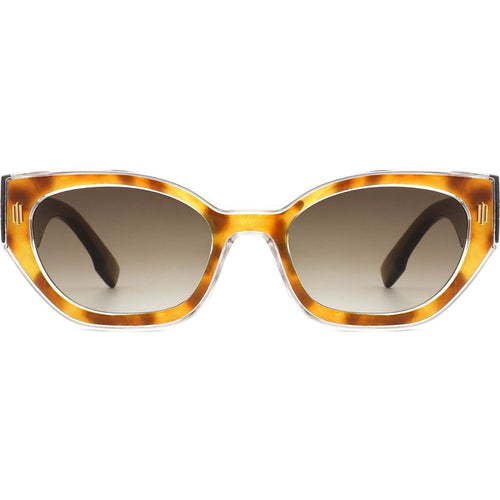 Load image into Gallery viewer, Dawnmist - Geometric Retro Round Irregular Narrow Cat Eye Sunglasses
