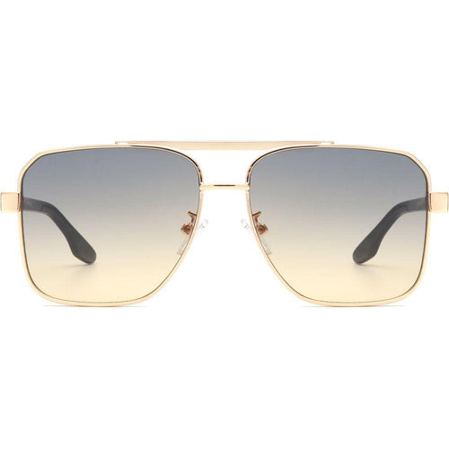 Load image into Gallery viewer, Shimmer - Square Flat Top Tinted Brow-Bar Fashion Sunglasses
