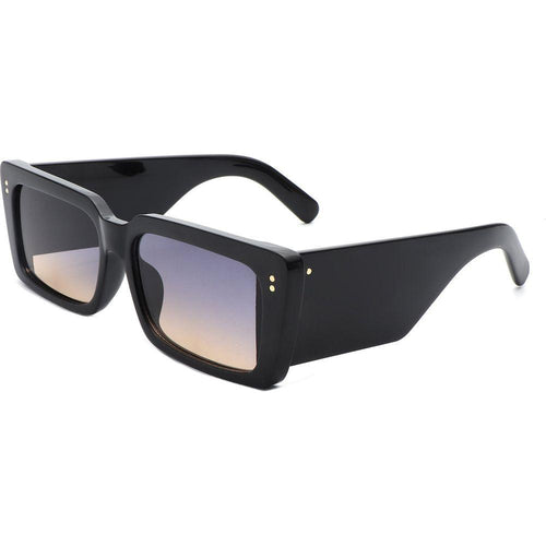 Load image into Gallery viewer, Yoplines - Retro Rectangle Square Flat Top Tinted Sunglasses
