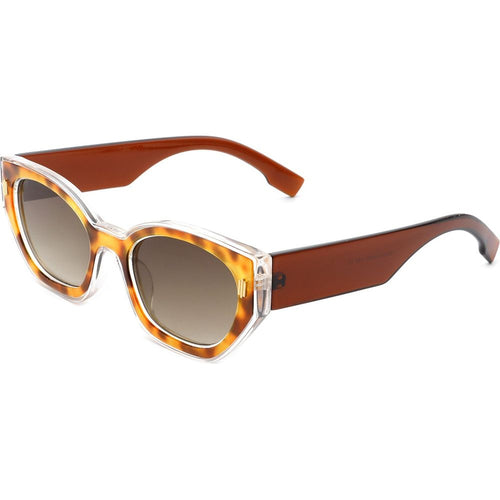 Load image into Gallery viewer, Dawnmist - Geometric Retro Round Irregular Narrow Cat Eye Sunglasses
