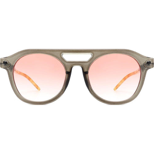 Load image into Gallery viewer, Vivid - Retro Round Brow-Bar Vintage Circle Sunglasses
