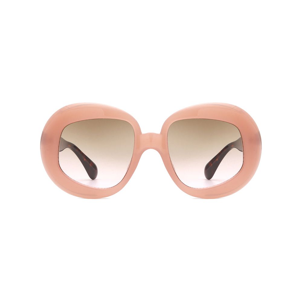 Maven - Oversized Geometric Oval Round Fashion Women's Sunglasses