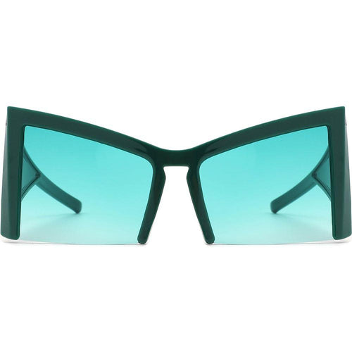 Load image into Gallery viewer, Elyndor - Oversized Geometric Square Semi-Rimless Cat Eye Sunglasses
