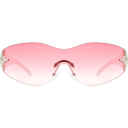 Load image into Gallery viewer, Spark - Sleek Rimless Double Star Fashion Shield Sunglasses
