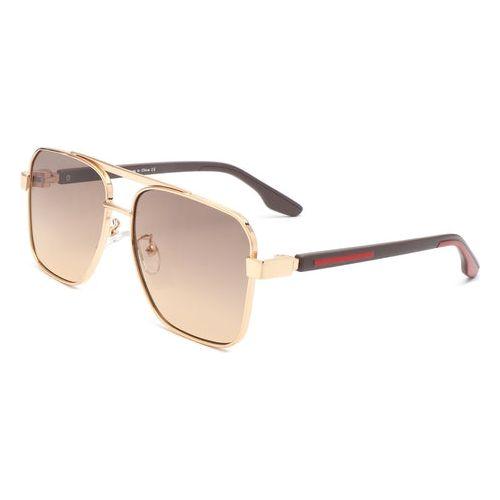 Load image into Gallery viewer, Shimmer - Square Flat Top Tinted Brow-Bar Fashion Sunglasses
