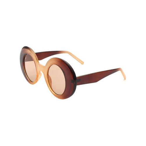 Load image into Gallery viewer, Yoke - Retro Chic Fashion Oversized Round Women&#39;s Sunglasses
