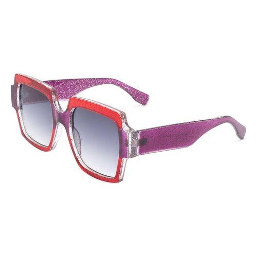 Load image into Gallery viewer, Keen - Women&#39;s Fashion Oversized Flat-Top Square Sunglasses
