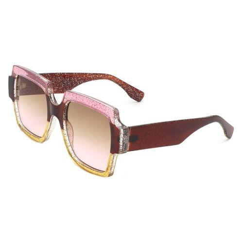 Load image into Gallery viewer, Keen - Women&#39;s Fashion Oversized Flat-Top Square Sunglasses
