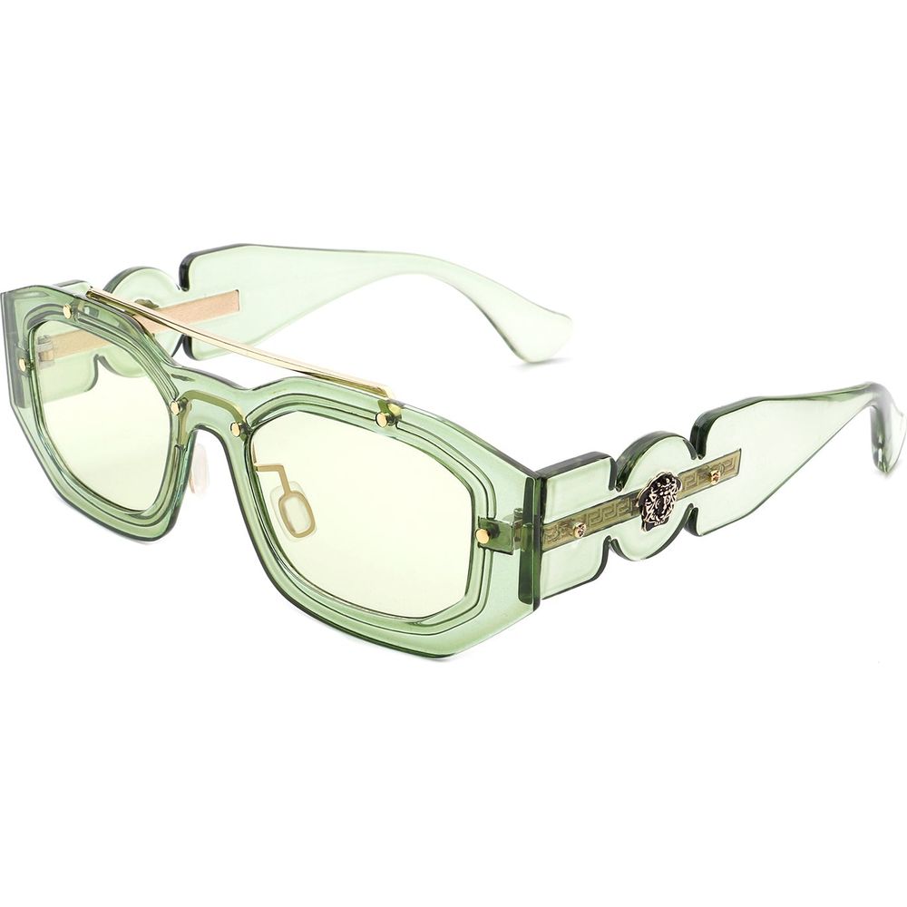 Xanadusk- Geometric Retro Irregular Brow-Bar Square Fashion Sunglasses