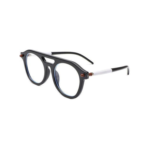 Load image into Gallery viewer, Vivid - Retro Round Brow-Bar Vintage Circle Sunglasses
