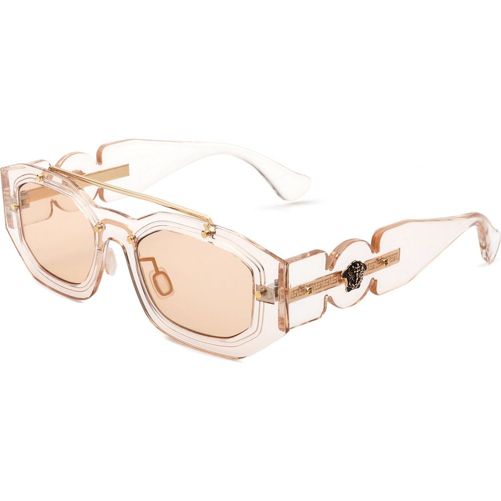 Xanadusk- Geometric Retro Irregular Brow-Bar Square Fashion Sunglasses