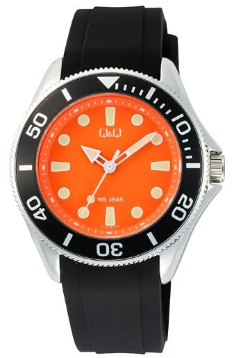 Q&Q Mod. GENT DIVER BLACK-0
