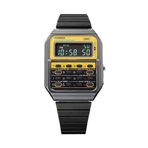 Load image into Gallery viewer, CASIO VINTAGE Mod. CALCULATOR EDGY COLLECTION - YELLOW ***SPECIAL PRICE***-1
