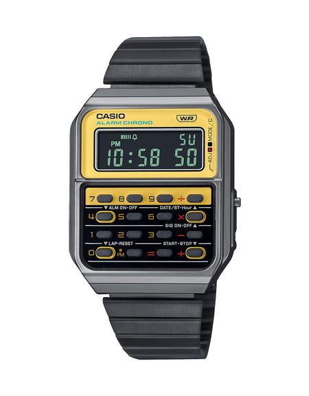 CASIO VINTAGE Mod. CALCULATOR EDGY COLLECTION - YELLOW ***SPECIAL PRICE***-0
