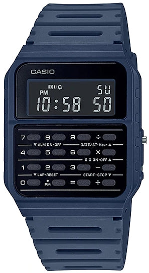 CASIO VINTAGE Mod. CALCULATOR EDGY COLLECTION - BLUE-0