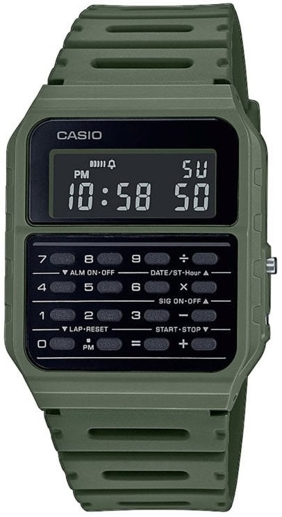 CASIO VINTAGE Mod. CALCULATOR EDGY COLLECTION - GREEN-0