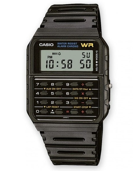 CASIO VINTAGE Mod. CALCULATOR EDGY COLLECTION - BLACK-0