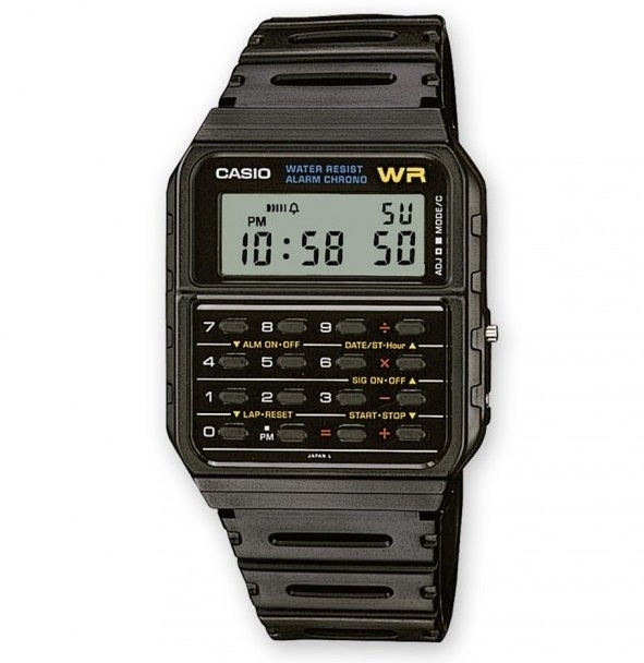 CASIO VINTAGE Mod. CALCULATOR EDGY COLLECTION - BLACK-0