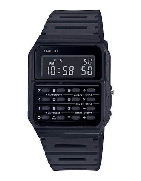 CASIO VINTAGE Mod. CALCULATOR EDGY COLLECTION - FULL BLACK-0