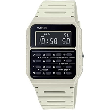 Load image into Gallery viewer, CASIO VINTAGE Mod. CALCULATOR EDGY COLLECTION - CREAM &amp; BLACK-0
