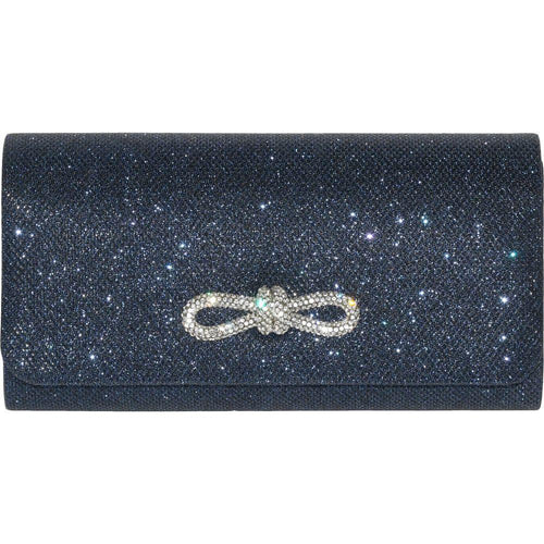 Load image into Gallery viewer, Club Rochelier Evening Bag with Glitter Bow
