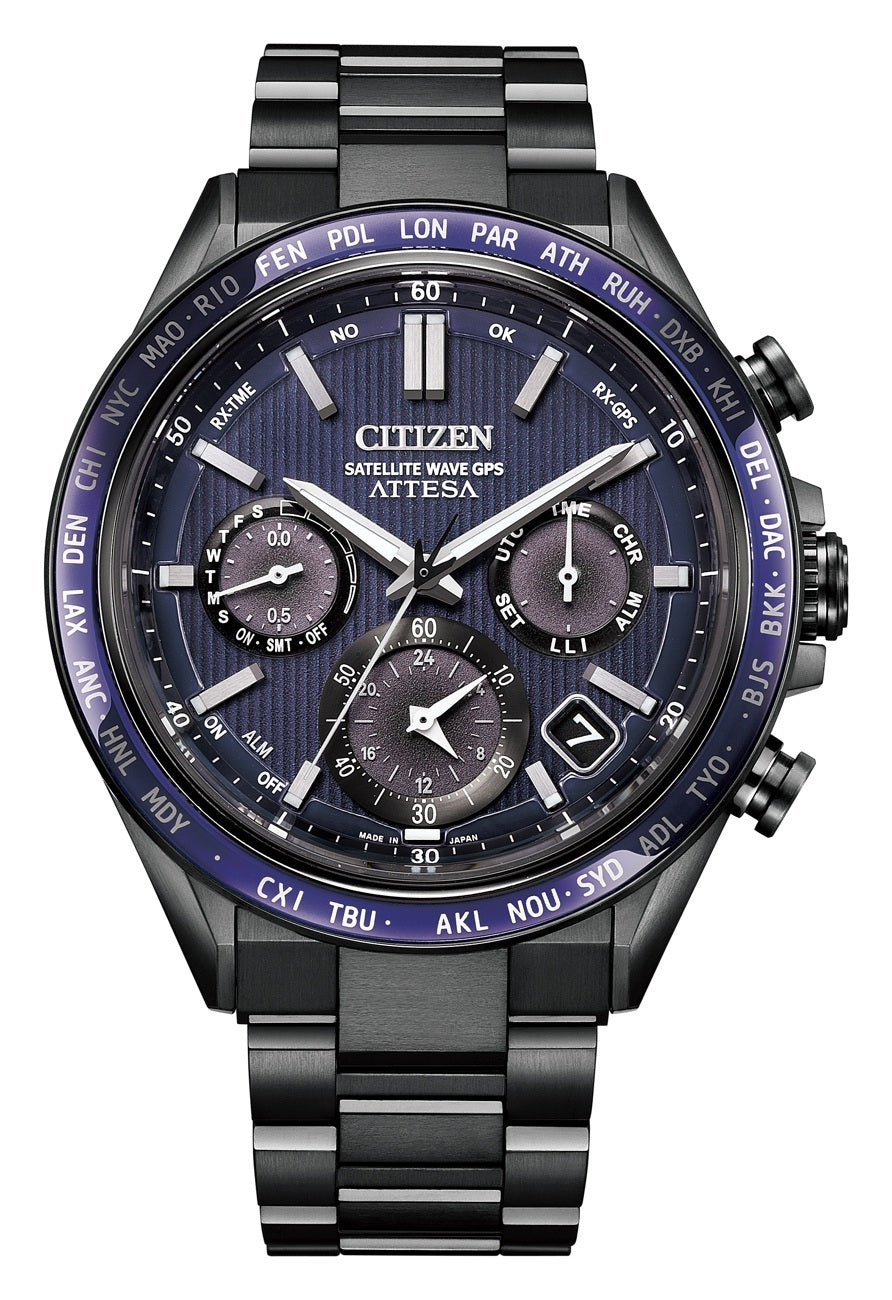 CITIZEN Mod. ATTESA TITANIUM ECO DRIVE SATELLITE WAVE GPS Special Pack-0