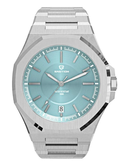 NOMAD Stainless Steel Automatic 42mm Watch - A Luxurious Timepiece for the Discerning Traveller