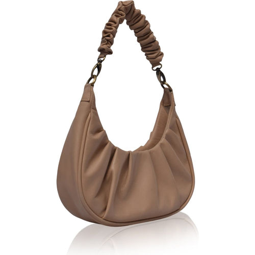 Load image into Gallery viewer, Camille Ruched Leather Bag

