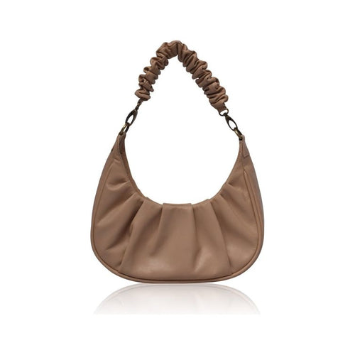 Load image into Gallery viewer, Camille Ruched Leather Bag
