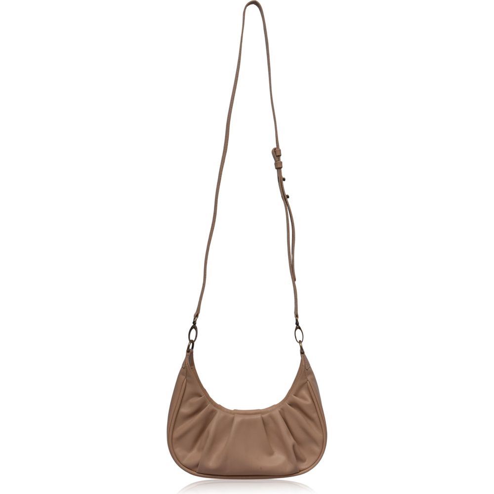 Camille Ruched Leather Bag