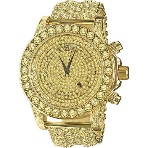 Load image into Gallery viewer, BURNISH CZ ICED OUT WATCH | 5110294
