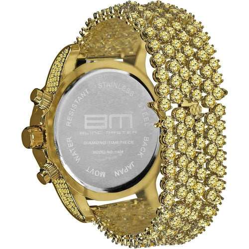 Load image into Gallery viewer, BURNISH CZ ICED OUT WATCH | 5110294
