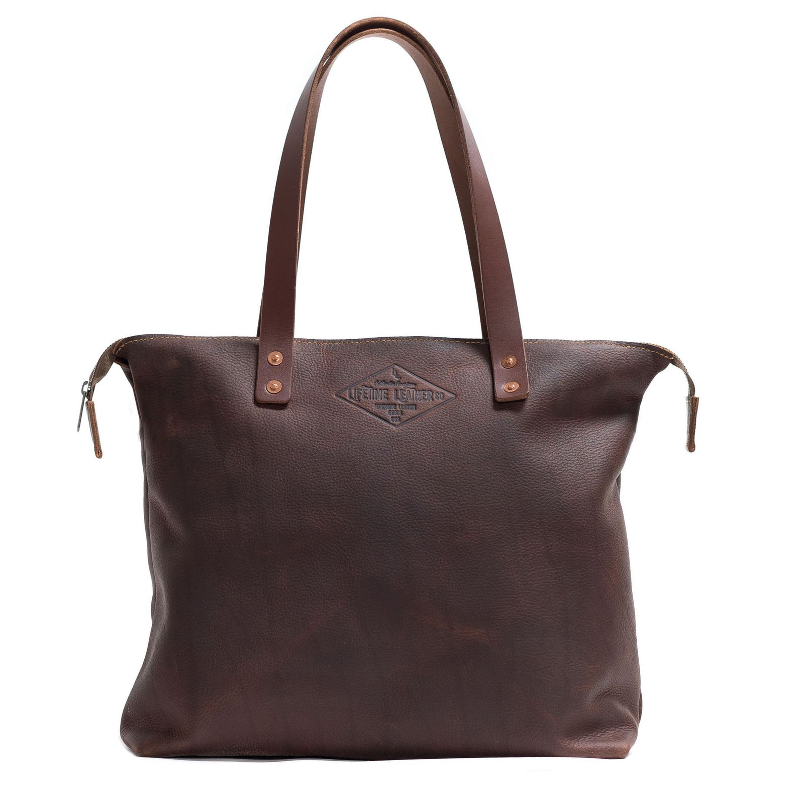 Lifetime Zippered Tote - Pebble